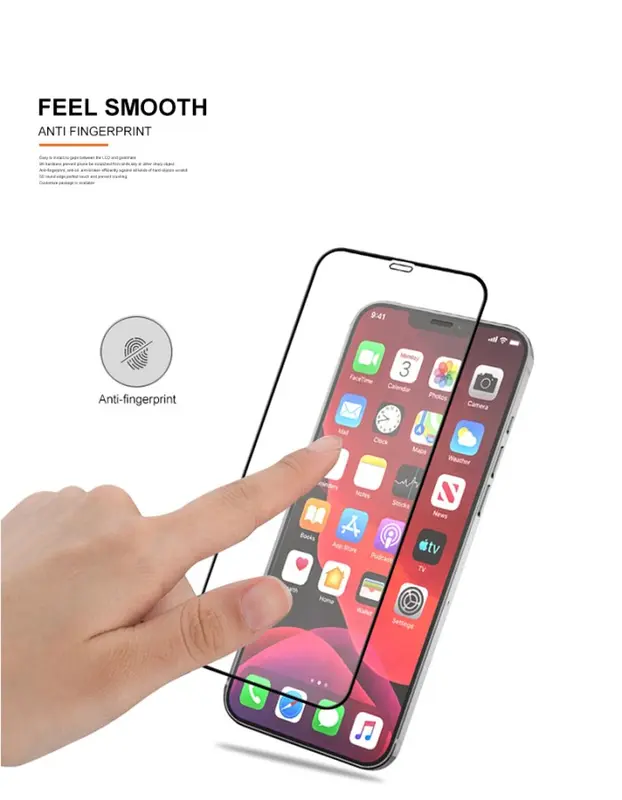 Mocolo Tempered Glass Compatible For iPhone 12 Pro Max 12 Pro 12 Mini Anti Gores Kaca 3