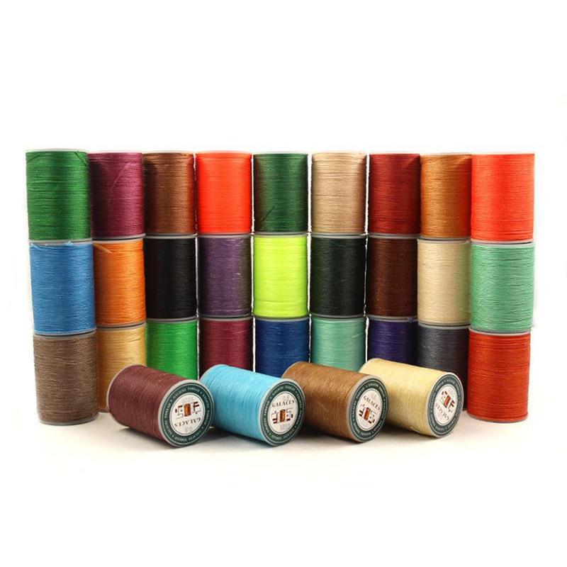 1.0mm 70M Leather Sewing Waxed Thread For Chisel AWL Upholstery ...