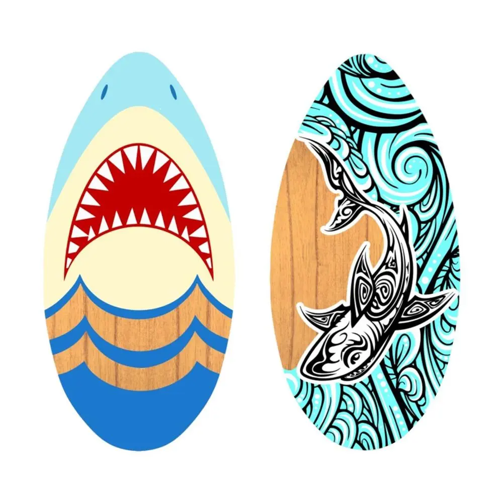 Skimboard Standing Water Sports Wooden Skim Board for Teens Kids Universal
