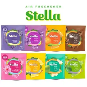 Stella All in One Air Freshener 42+13gr Stella Pengharum Ruangan Pengharum Mobil Pengharum Kamar Mandi Stella Terlaris Termurah