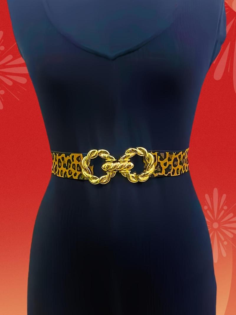 Product Introduction of Women's Wide Belt, Casual Waistband for Jeans, Fashion Belt for Party, Daily Clothing Decor, Trendy All-match & Exquisite Belt for Birthday Gift 5