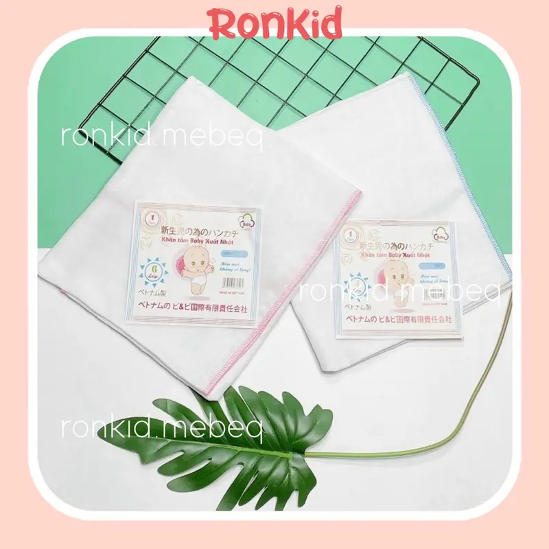 Khăn tắm xô 6 lớp trắng xuất nhật loại đẹp cho bé yêu ạ 0