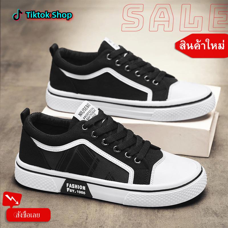 【Nice Kicks】รองเท้าผ้าใบ ไซส์ใหญ่ สำหรับผู้ชายและผู้หญิง ใส่สบาย น้ำหนักเบา เหมาะสำหรับใส่ทุกวัน รอง