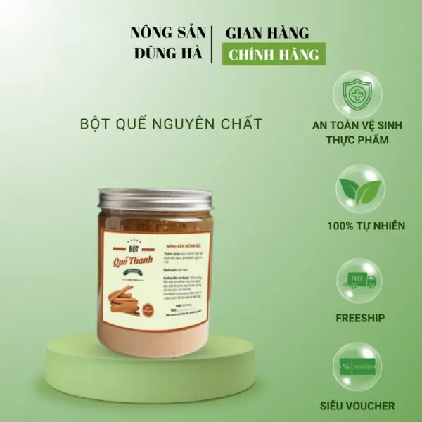 Bột Quế nguyên chất - Tinh bột quế dùng để ăn uống