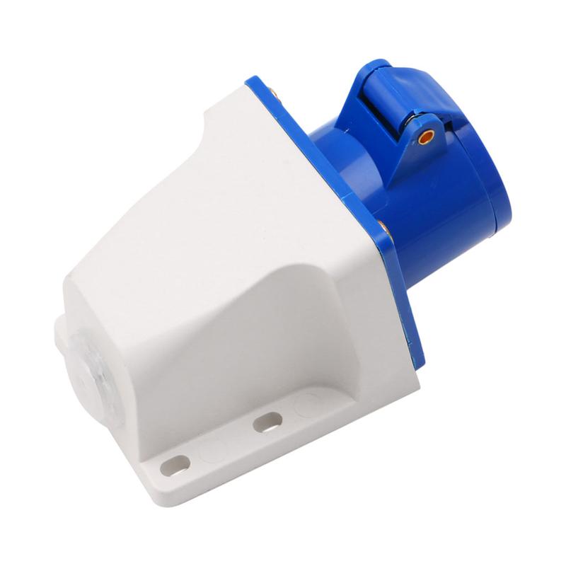 Product Introduction of 16 Amp 3 Pin Industrial Socket 220-250V Weatherproof IP44 2P+E 3Phase 16A 40