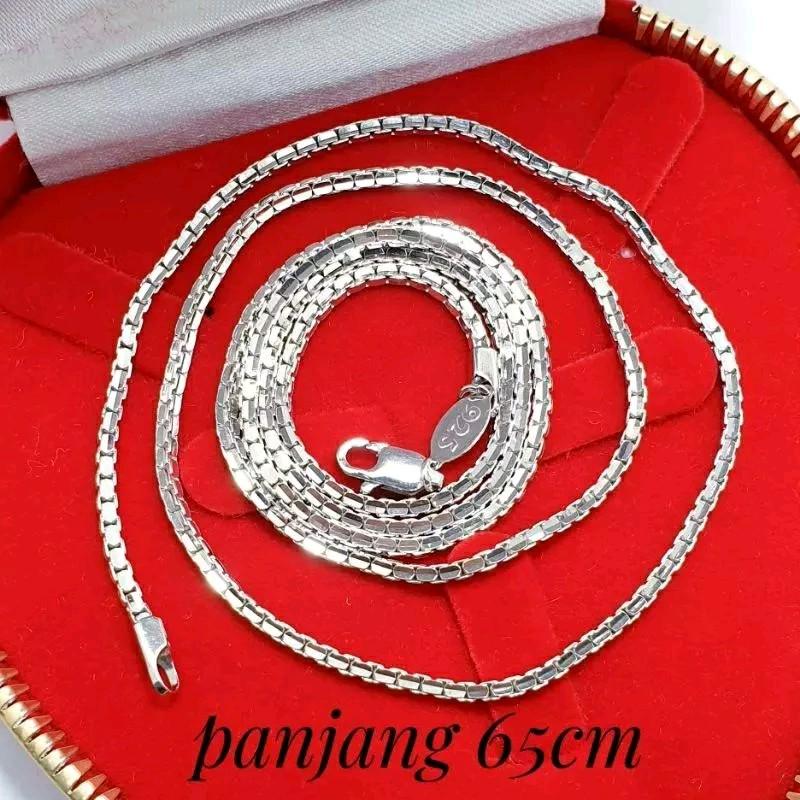 Kalung Perak itali Santa Silver 925 Asli 8