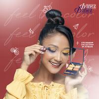 Gambar INEZ Eyeshadow Collection Venice 05 Eye Shadow Palette Mata 4 Warna Natural dengan UV Protection & Shimmer Finish dari INEZ Official Store Kota Palembang 4 Tokopedia