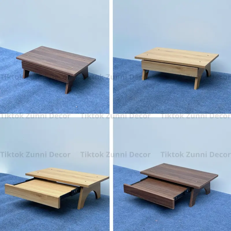 Kệ gỗ kê tượng kệ để bàn trang trí phòng khách kệ để cây cảnh bonsai gỗ mdf chất lượng cao dễ dàng vệ sinh ms0561 7