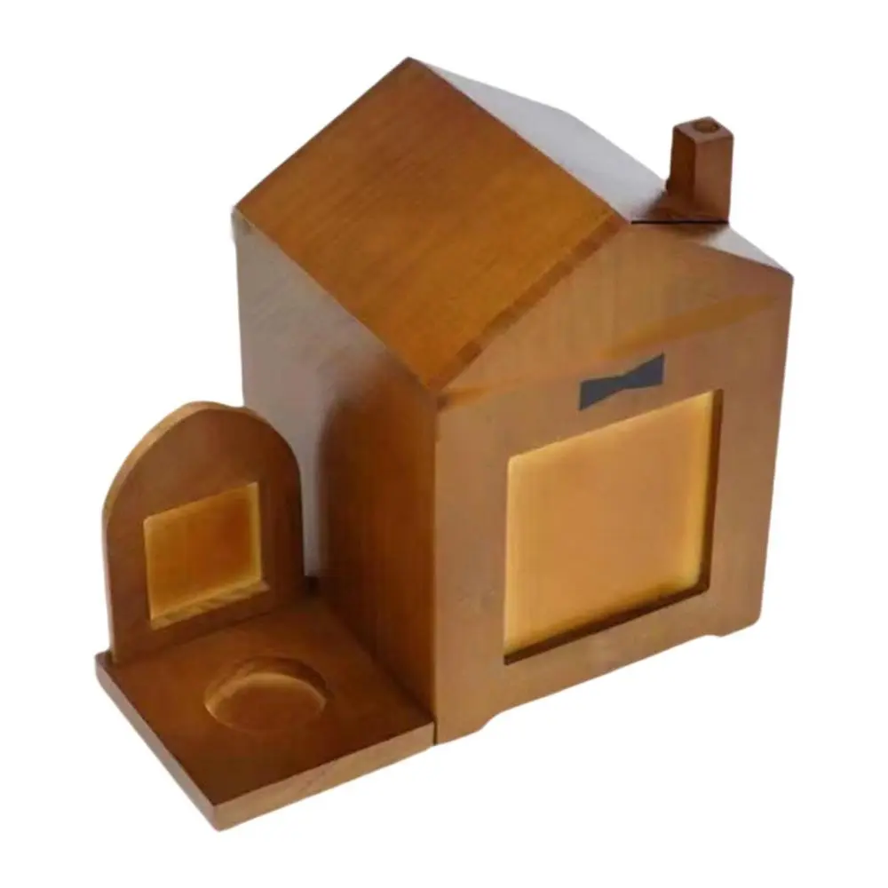 Funeral Pets Memorial Urn Pet Urn Souvenir Gifts Funeral Wood Pet Memorial Gift Supplies Memorial Box Cat Ashes Keepsake Box