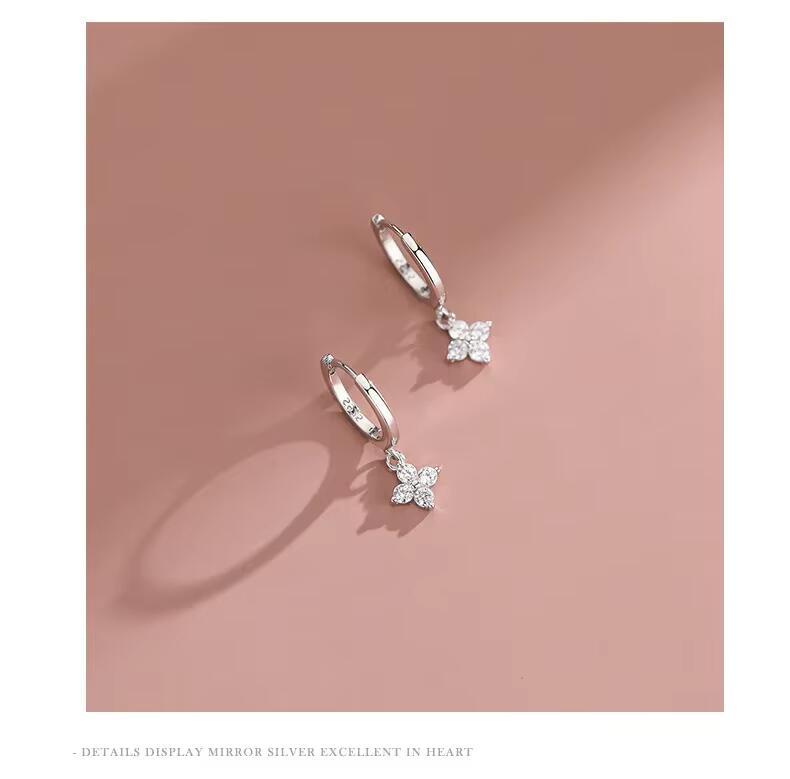 Product Introduction of Sterg Sier leaf  Earrings For Women Trendy Earring Jewelry Prevent Allergy Party Accessories Gift 7