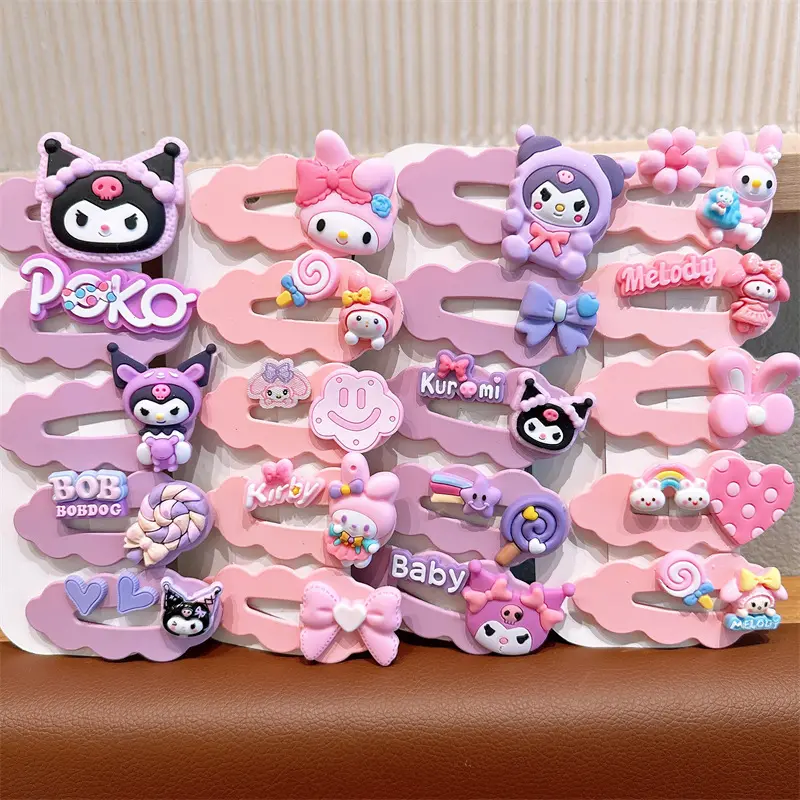 NEW CHILDREN'S barrettes cute Clow M cartoon hair pin suit sweet girl cloud hair clip hair accessories