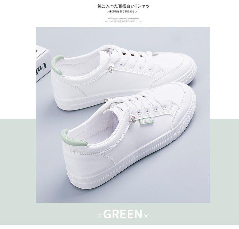 Product Introduction of Fall 2024 New Versatile White Shoes Women's Shoes Sports Thin Section Casual Canvas Flat Hot Spring and Autumn Sneakers Runner Footwear Girl 28