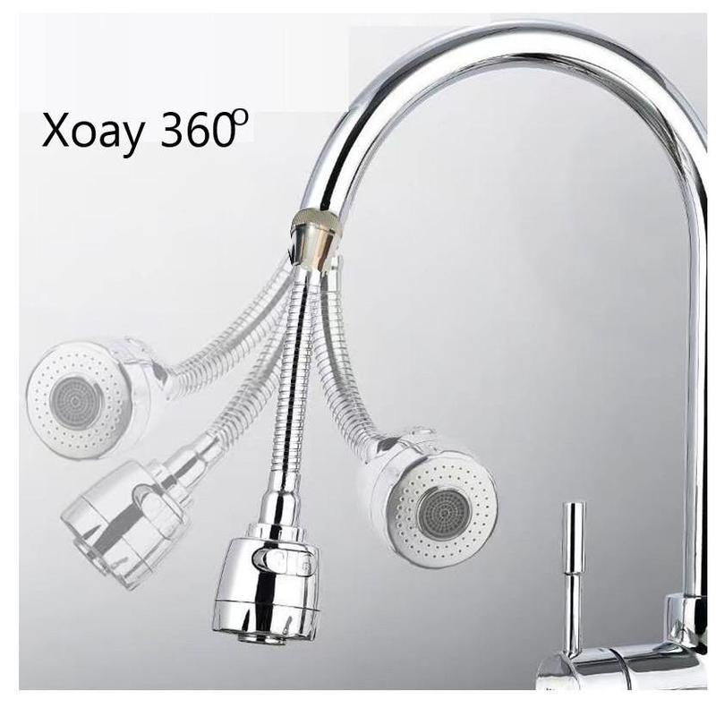 Vòi rửa chén xoay 360 chống bắn nước sang trọng bền bỉ 3