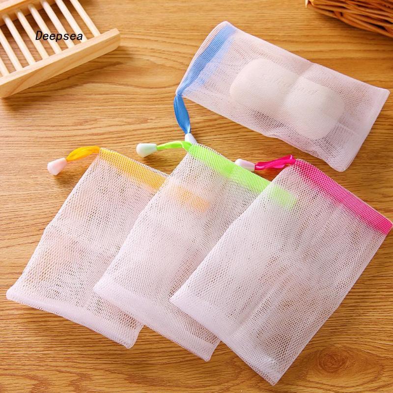 Combo 5 Túi Lưới Đựng Xà Phòng Tạo Bọt Tiện Lợi  - Bao Lưới Tạo Bọt Xà Phòng 1