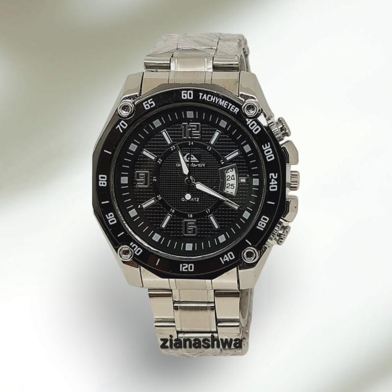 Product Introduction of Jam Tangan Pria Rantai Variasi Cowo 40mm Tali Rantai Aloy Crono Variasi - Watches 12