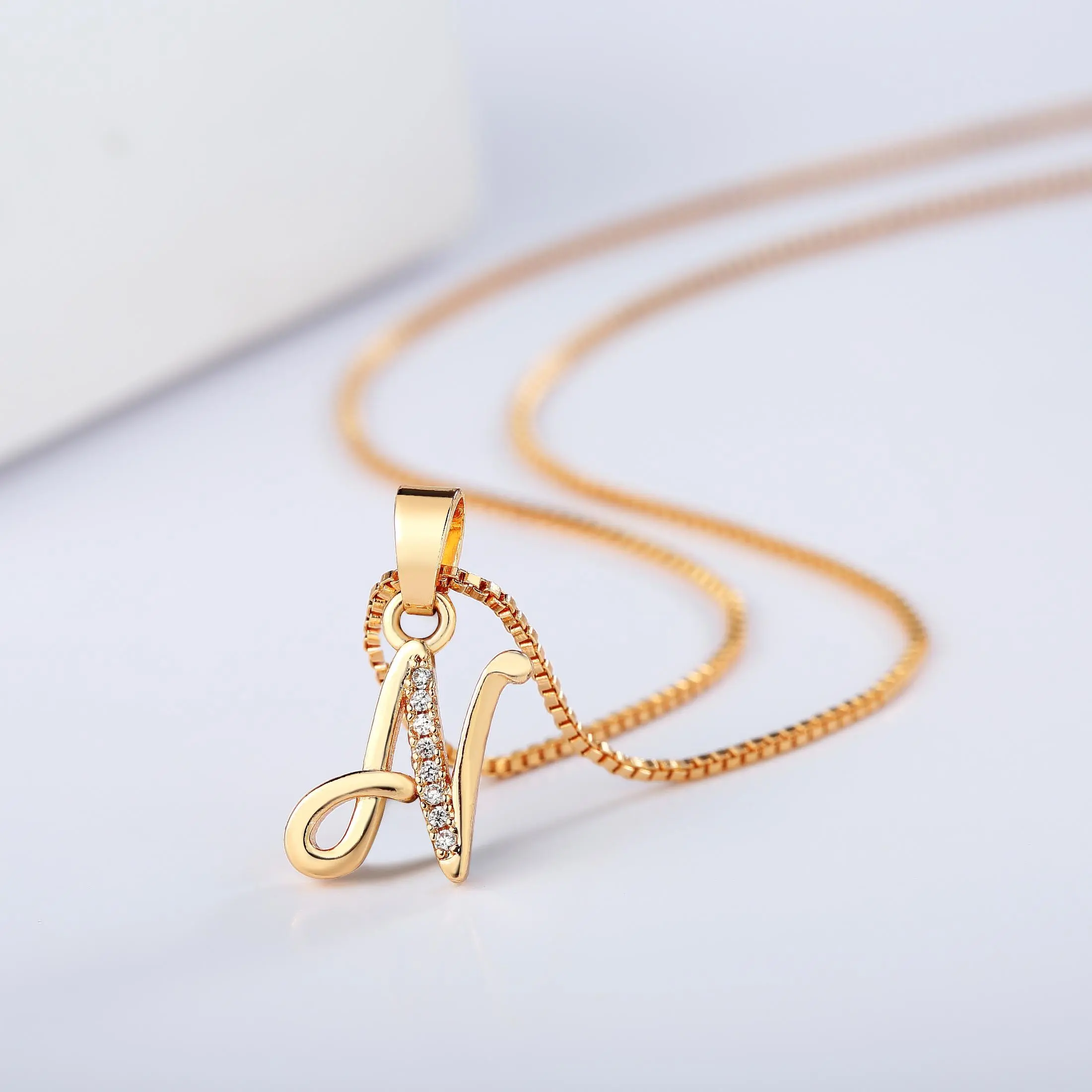 Y877 Kalung Wanita Huruf Fashion Kalung 0riginal jewellery