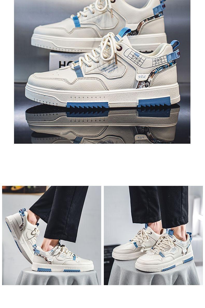Product Introduction of รองเท้าผู้ชาย, คอลเลกชันฤดูร้อน, 2024 มาใหม่, ระบายอากาศได้, สไตล์กระโหลก, Ins รองเท้าลำลองอินเทรนด์, อเนกประสงค์, เหมาะสำหรับวัยรุ่น 15