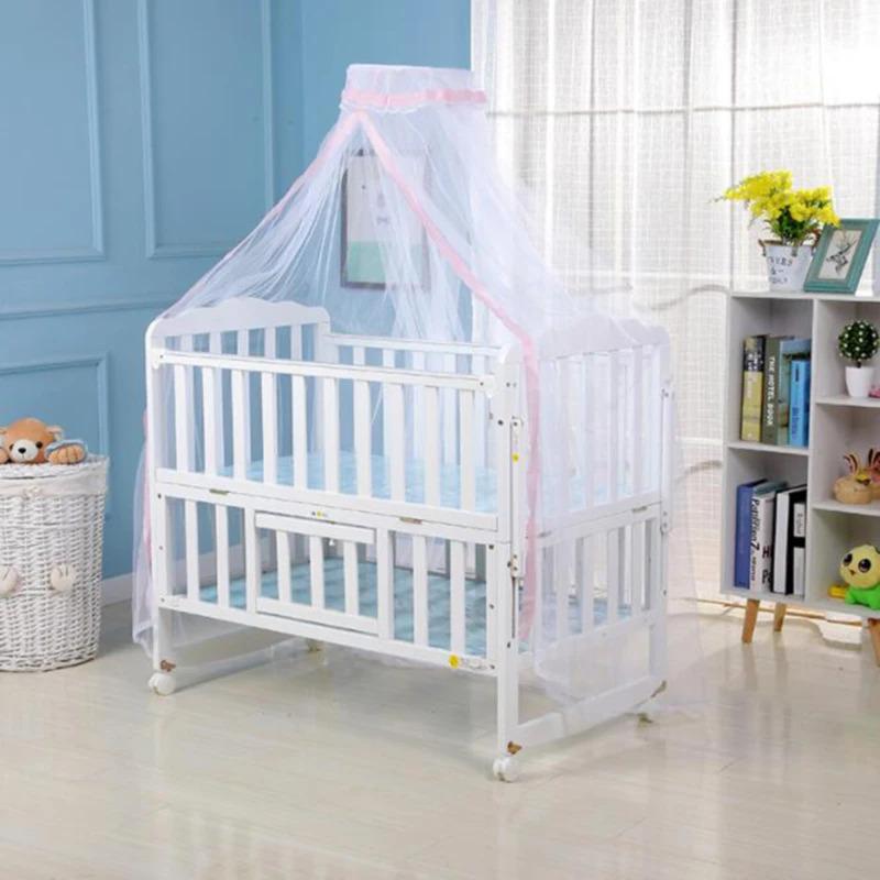 Product Introduction of Baby Canopy Infant Toddler Bed Dome Cot Mosquito Netting Hanging Bed Net Mosquito Bar Frame PalaceStyle Crib Bedding Accessories 8