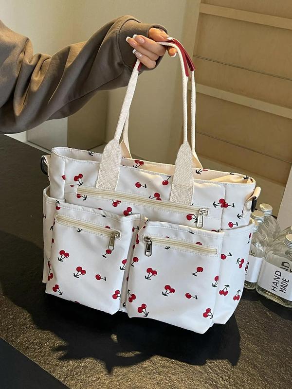 Women's Casual Solid Color Zipper Crossbody Bag Women, Handbag Sling Bag, Large Capacity Multi-pocket Design Portable Shoulder Bag for Daily Used, Girl Fashionable Shopping Bag Tote Bag for Women 4