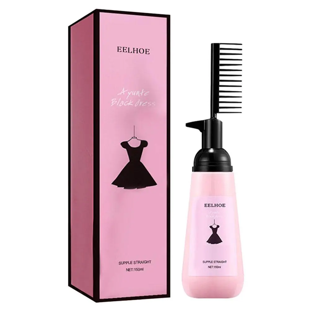 150ml Hair Straightening Cream Gentle Easy To Use Aiti-Damage Shiny Smooth Long-lasting Straight