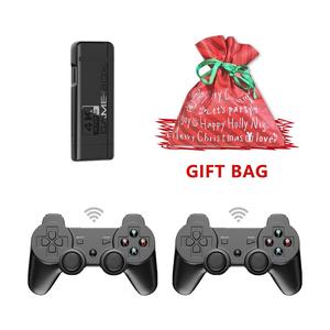 K9 Wireless Game Console, 1 Set 2.4G Home TV Game Console, Dual Wireless Controller Gamepad, 64G Built-in 15000 Games, Birthday Gift for Adults & Children