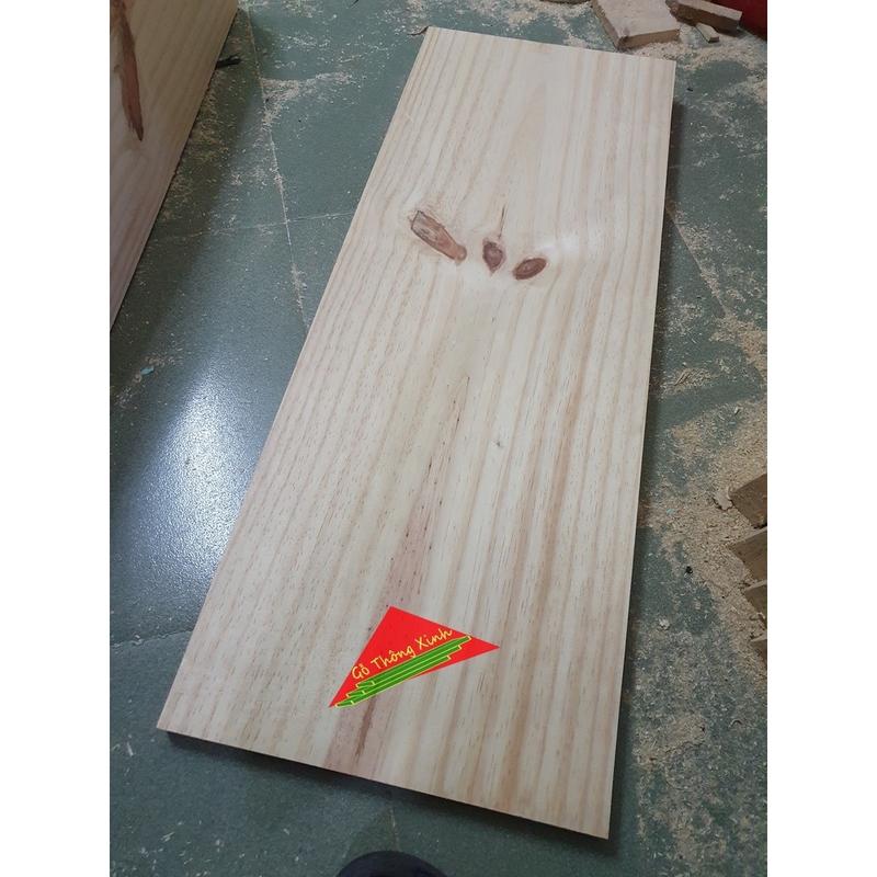 Tấm gỗ thông mặt lớn rộng 30cm x dài 1m2-1m-80cm x dày 2cm bào láng đẹp 4 mặt phù hợp làm mặt bàn, mặt ghế, làm kệ Mô Hình