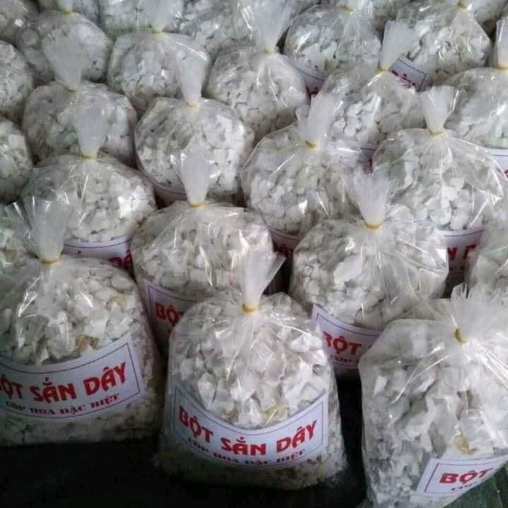 Tinh bột sắn dây gói 1kg trắng sạch