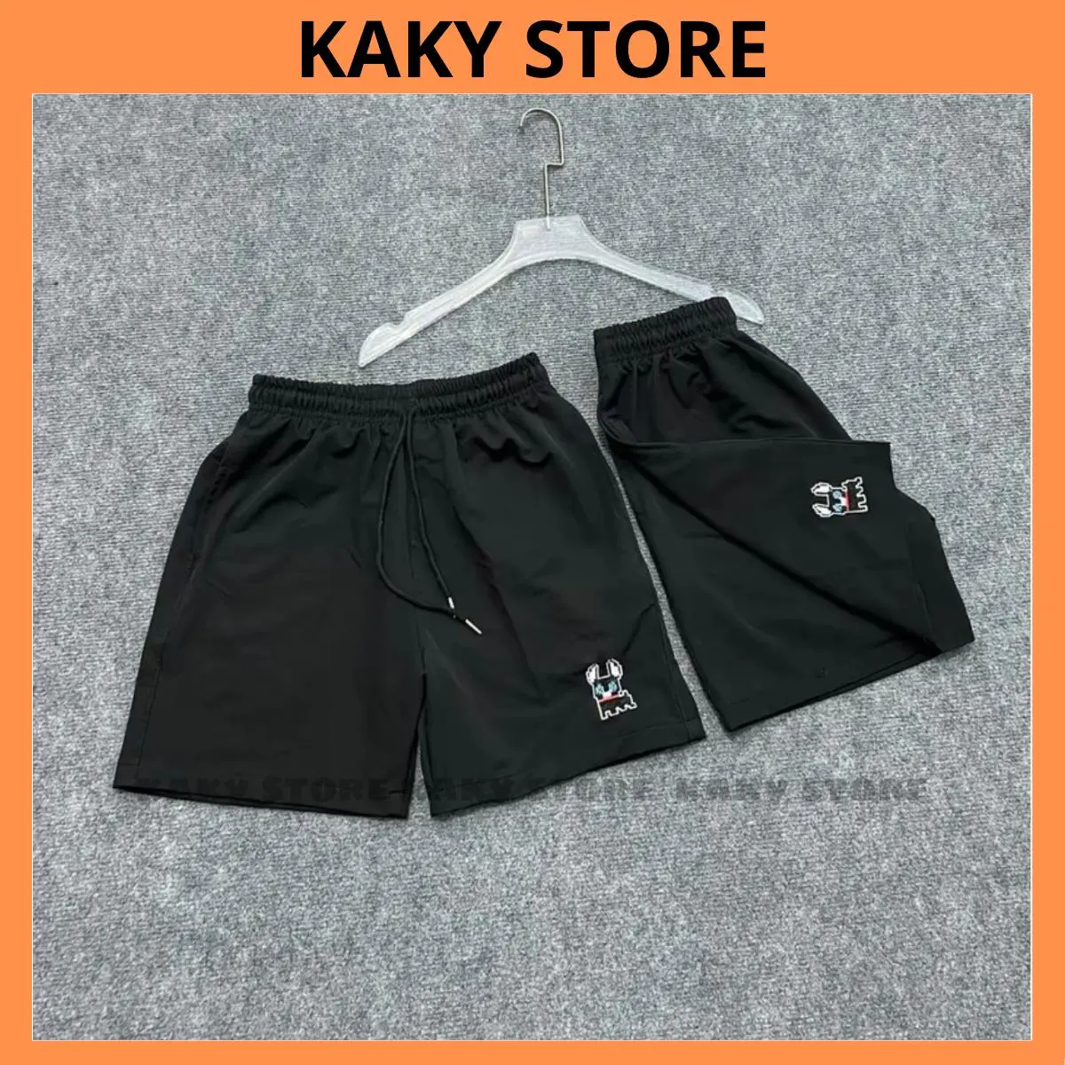 Quần Short  Đùi Nỉ In Hình Tia Sét Cho Các Boy Phố Đi Biển Đi Chơi F88