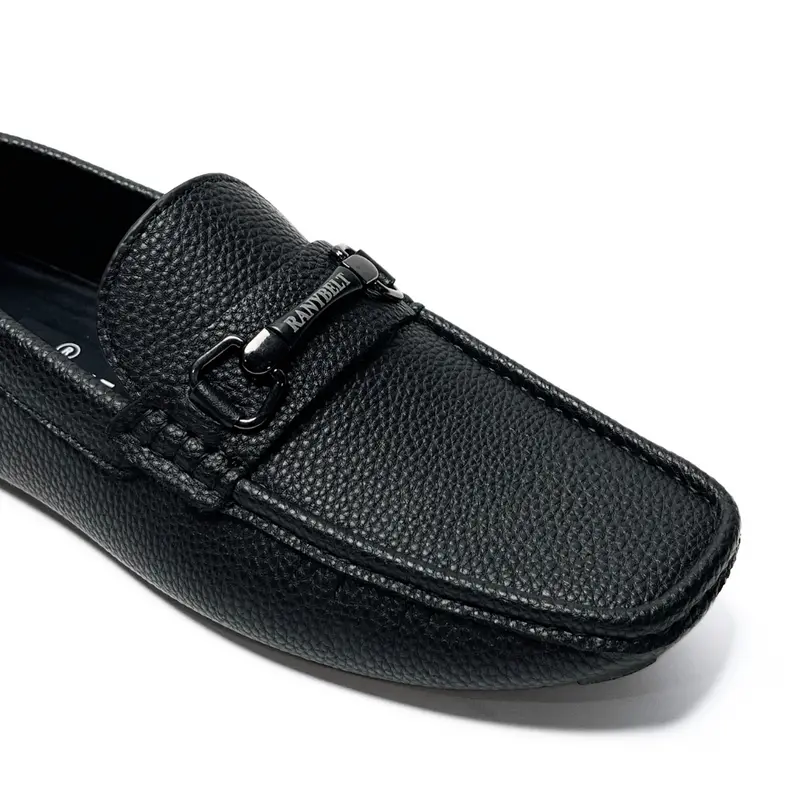 Giày lười nam da nubuck cao cấp, đế cao su êm chân chống trơn trượt mã RT25 4