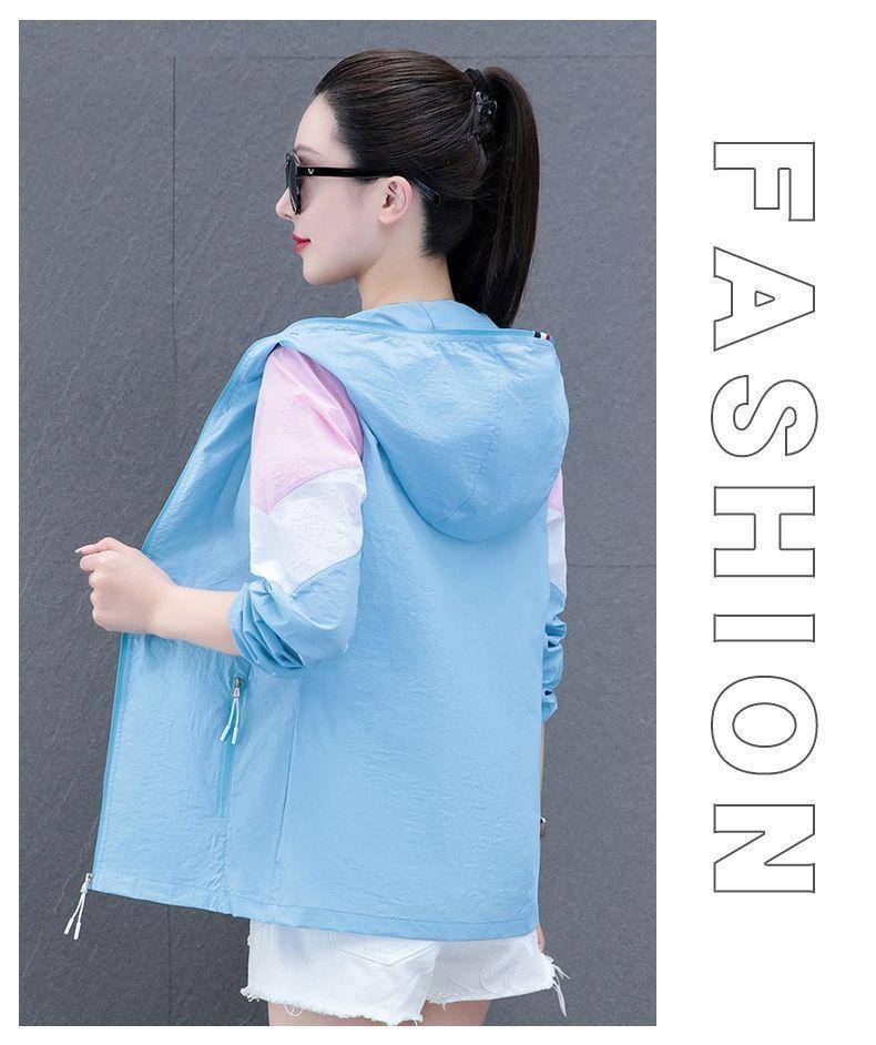 Product Introduction of Woodpecker UPF50+ Ice Silk Sun Protection Clothing for Women Summer 2024 New Thin UV Protection Outdoor Rich Lady Skin Clothing for Women 17