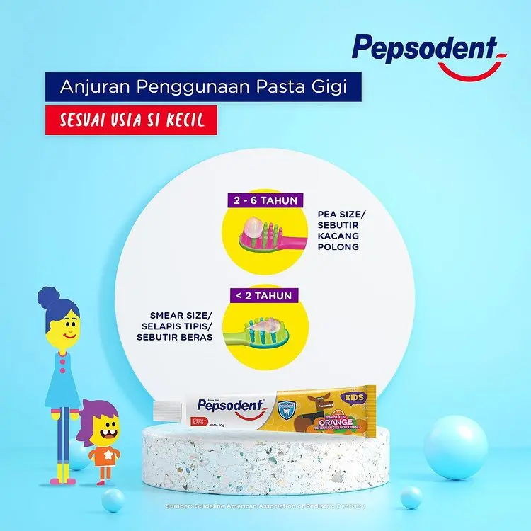 Pepsodent Kids Sikat Gigi Extra Soft 5