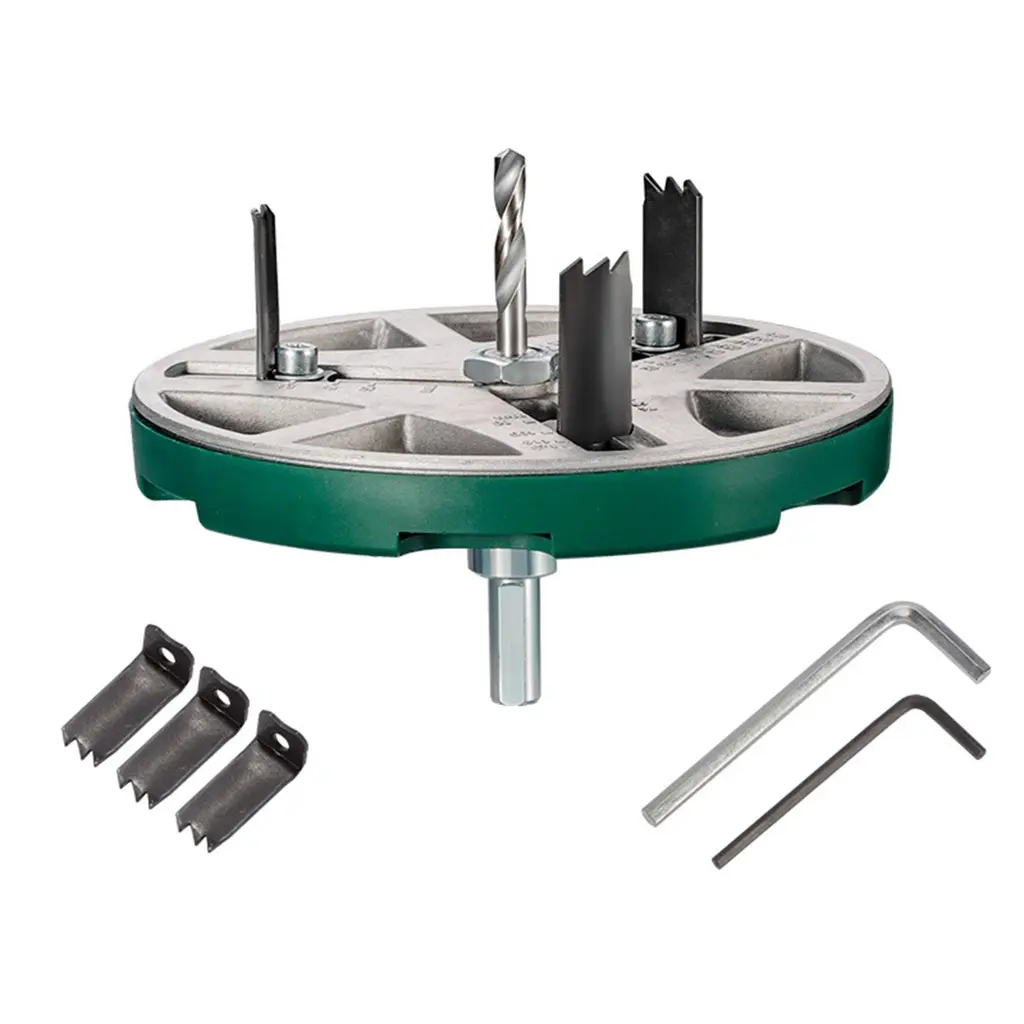 45mm-130mm Woodworking Hole Opener Cutting Tool Adjustable Hole Diameter For Gypsum Board Cork Board For Home
