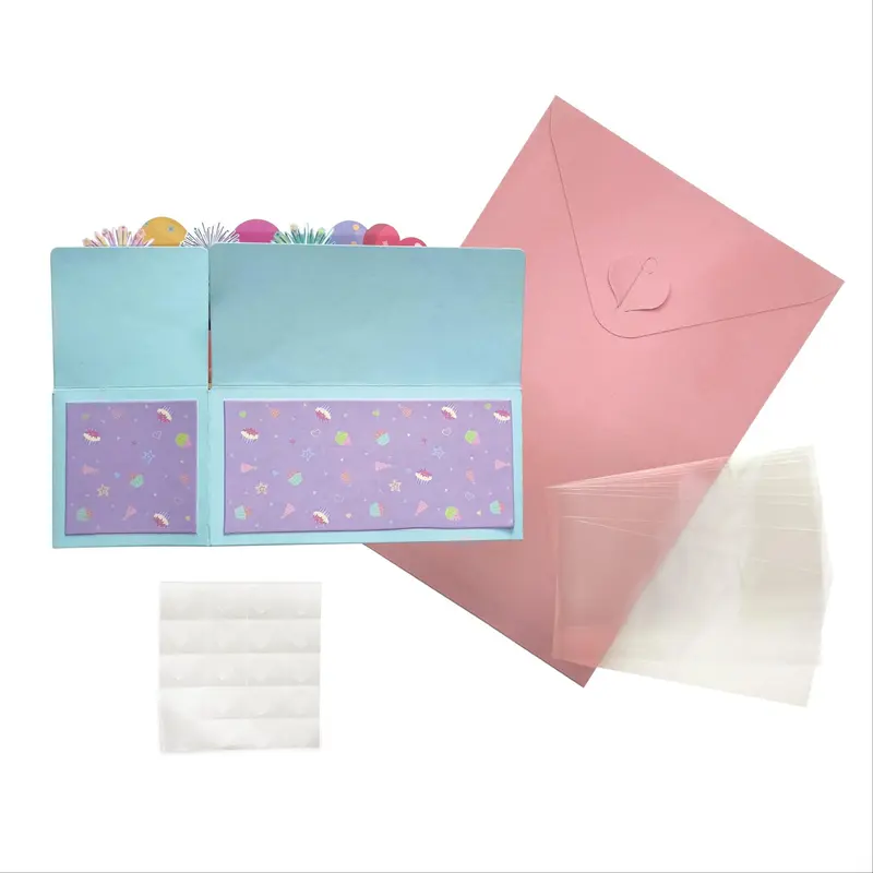 Creative Birthday Money Pull Out Greeting Card Box, 1 Count DIY Money Bag Greeting Card, Birthday Surprise Greeting Card Gift for Family Friends Lovers Classmates 3