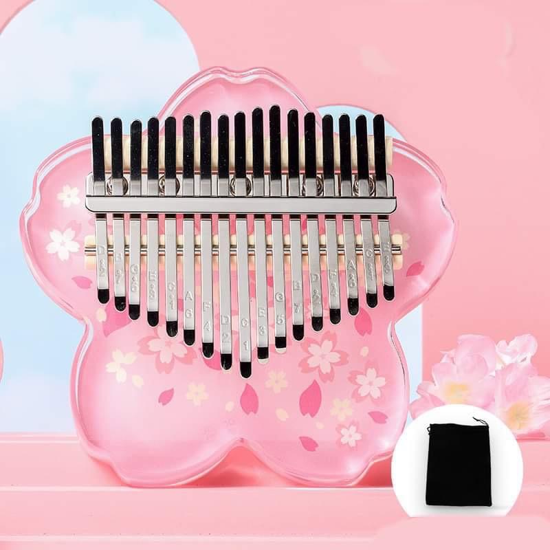  Đàn Kalimba Trong Suốt 17 Phím Nhựa Cứng Mica Dễ Thương đàn Kalimba Trong Suốt Chính Hãng Đầy Đủ Phụ Kiện 