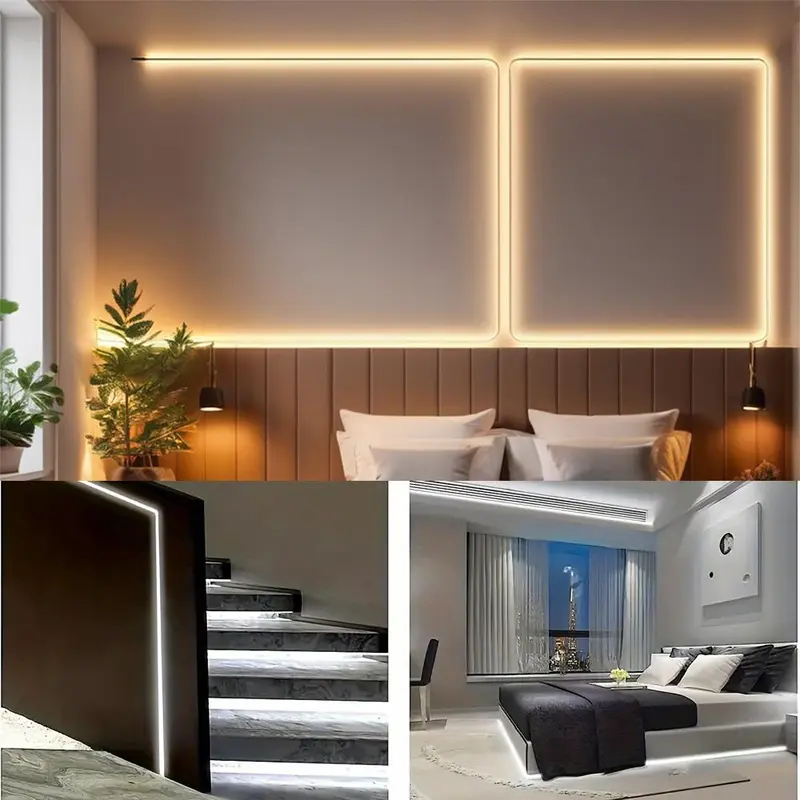 LED Light Strip, Battery Powered LED Light Strip, TV Backlight, Suitable for Cabinet Decoration, Home Decor Supplies 7
