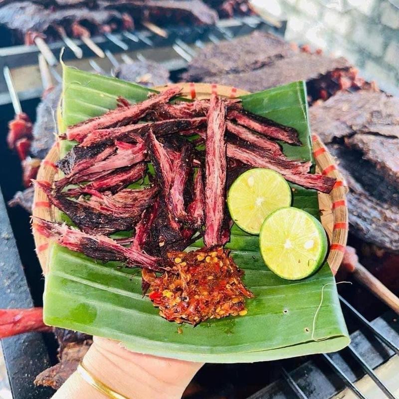 THỊT TRÂU GÁC BẾP 500gr (chuẩn vị tây bắc) - Linh Bùi Food 0