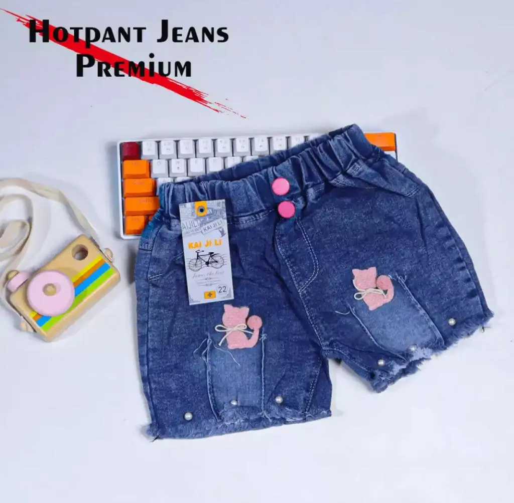 HOTPANS  ANAK PEREMPUAN // CELANA PENDEK ANAK PEREMPUAN