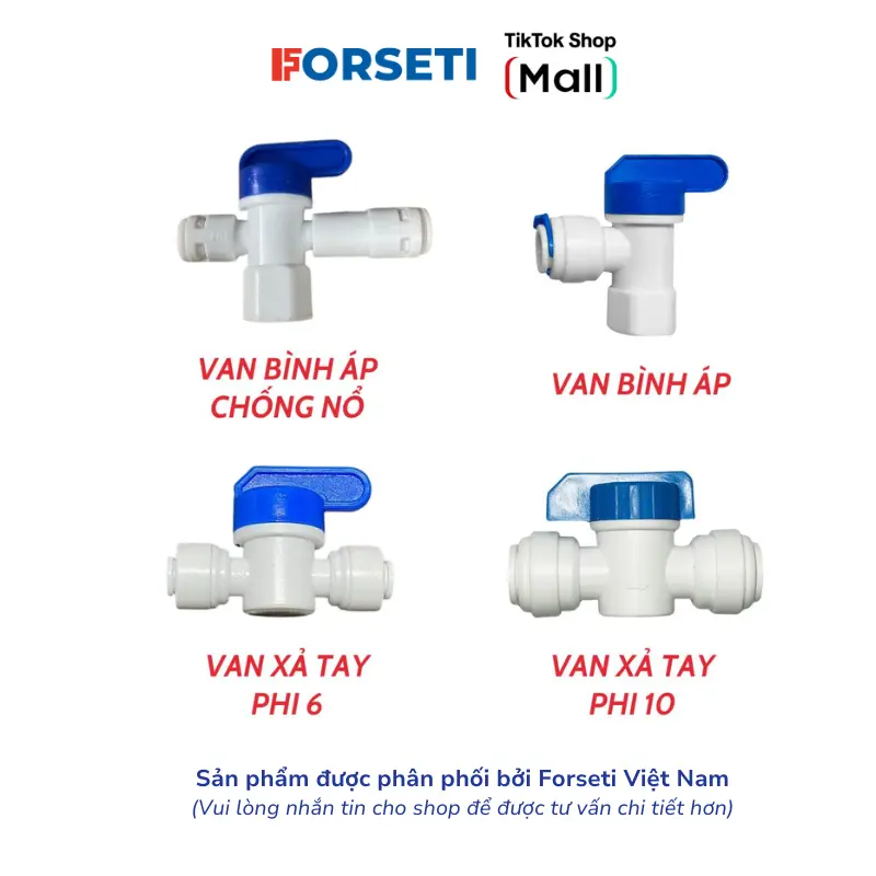 Van cấp nước, Van xả, Van bình áp cho máy lọc nước Karofi, Kangaroo, Korihome... 0