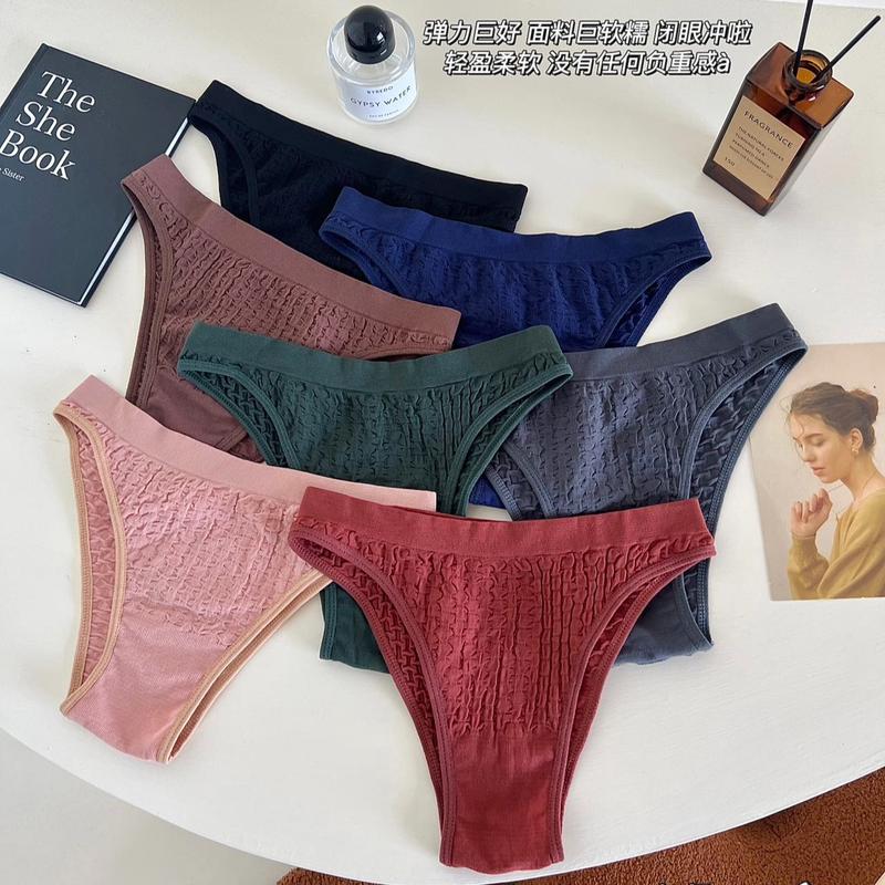 KI COD 6pcs Simple Speed panty 3D Stereo Ladies G-Strings Panty ...