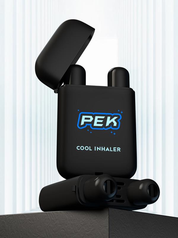 PEK Nasal Inhaler Stick Breathe Easy with Essential Oils Clear - TikTok ...