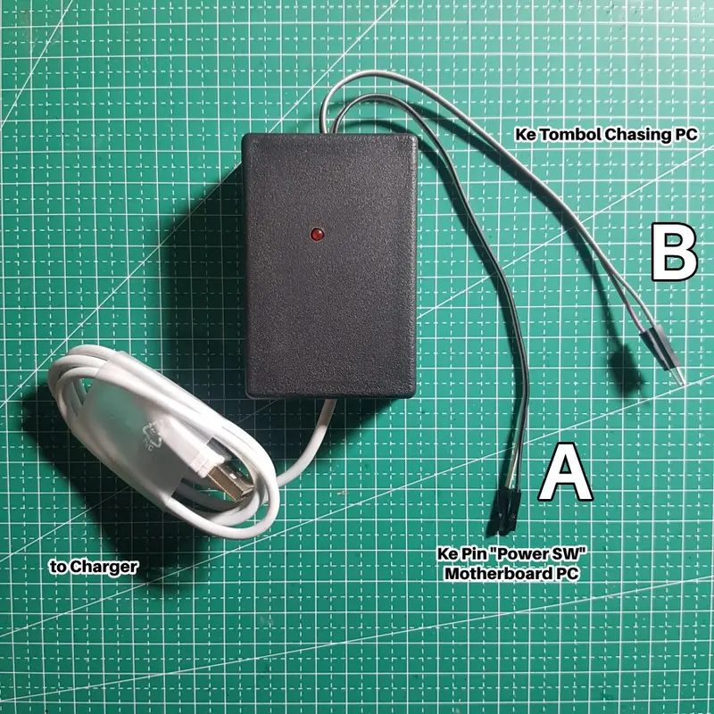Modul ON OFF PC Jarak Jauh | Modul Momentary ON Relay 5 Pin 2