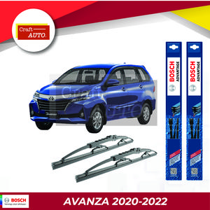 Wiper Mobil Toyota Grand New Avanza (2016 - 2018) Sepasang Bosch Advantage