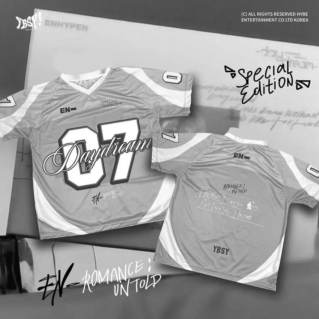 ENHYPEN JERSEY NEW DROPS DAY DREAM JERSEY - TikTok Shop Singapore