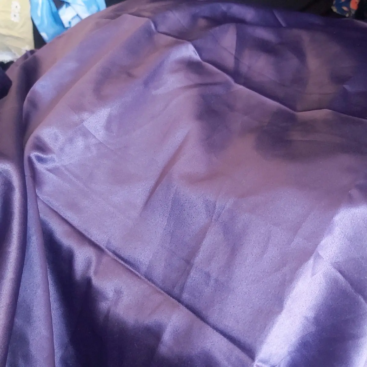 Vải lụa satin chất vải mềm mịn rủ co giãn (khổ 1m × 1m5) Móc Khoá Women
