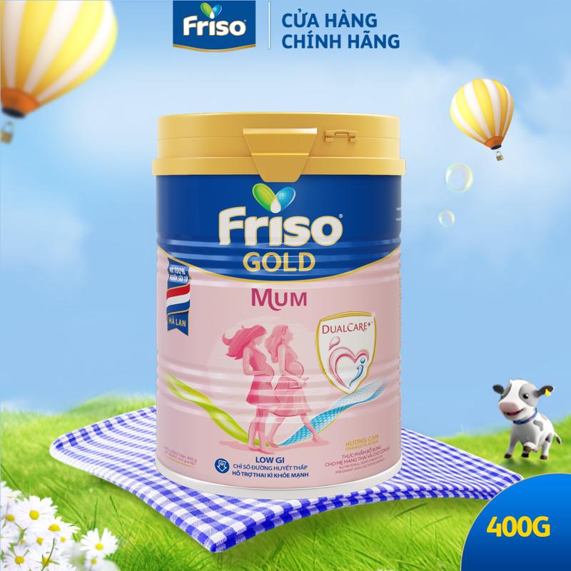 Sữa cho mẹ bầu Frisomum Gold hương cam 400g