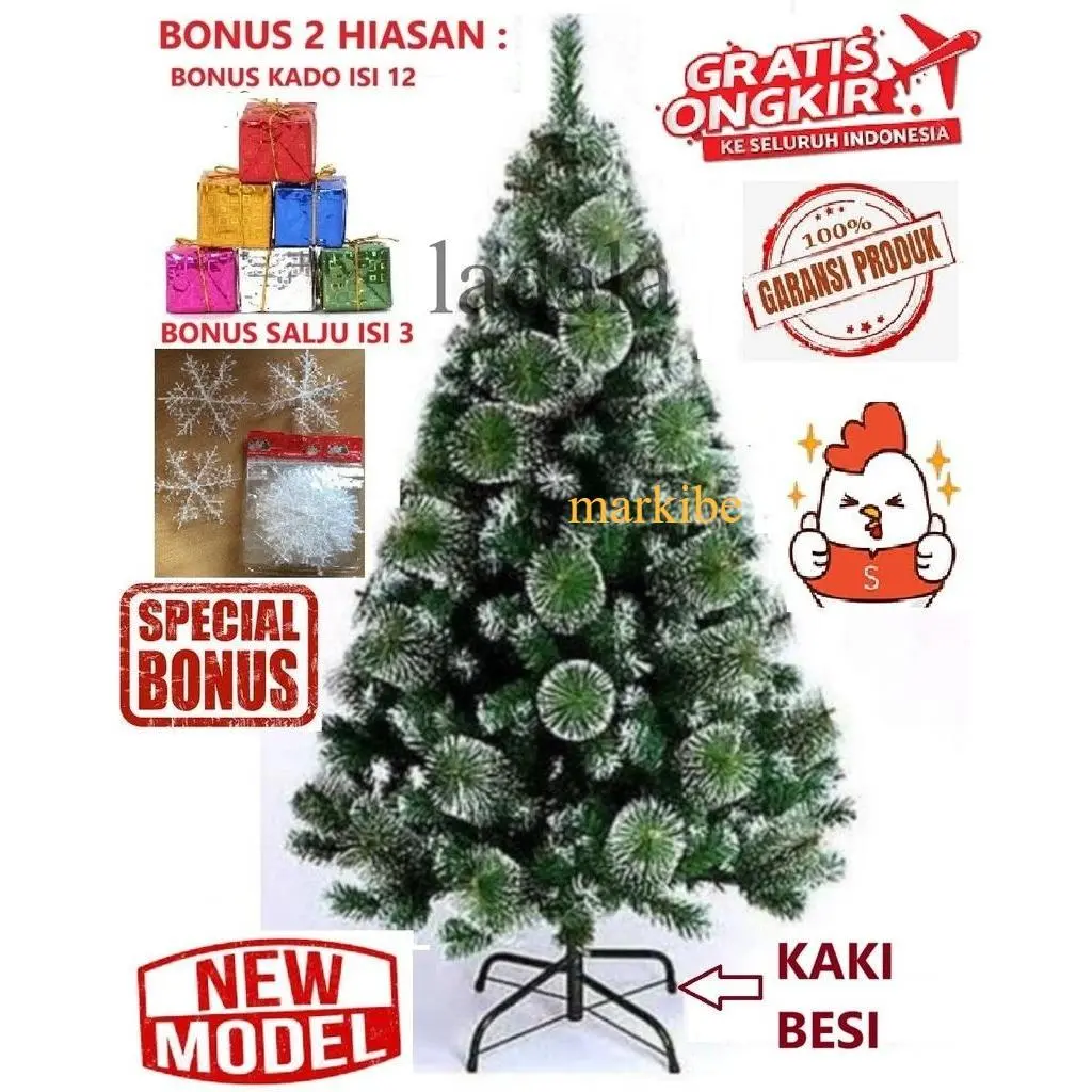 1,2 Meter Pohon Terang Natal Hijau/Salju/Emas Gold/Putih/Ungu 120 CM P120 jarum tinggi Lebat Murah 4feet cery pinus 1,5 1,8 150 1 meter 1mtr 1m 2mtr m terang P120 S120 MARKIBE