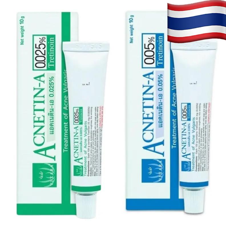 Kem Dưỡng Da Mụn Acnetin-A Thái Lan Tretinoin 0.025%/0.05%