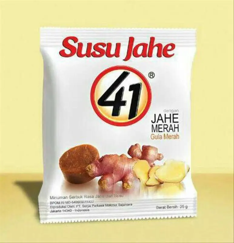 Minuman Jahe 41 Jahe Menghangatkan badan stamina isi 10 saset Instan 1