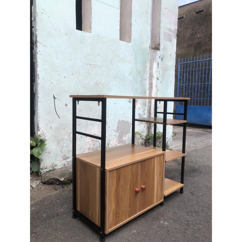 Kệ Lò Vi Sóng, Kệ Nhà Bếp Có Tủ, Kệ Để Lò Nướng Nhà Bếp Đa Năng TA.29 5