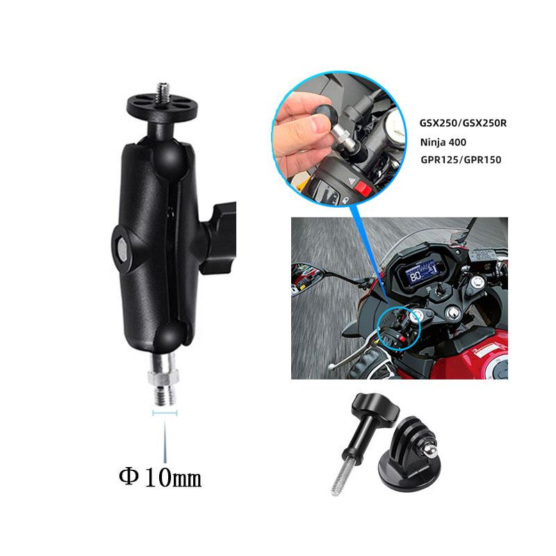 Motorcycle And Bicycle Handlebar Mount For Action Cameras_voghion.com
